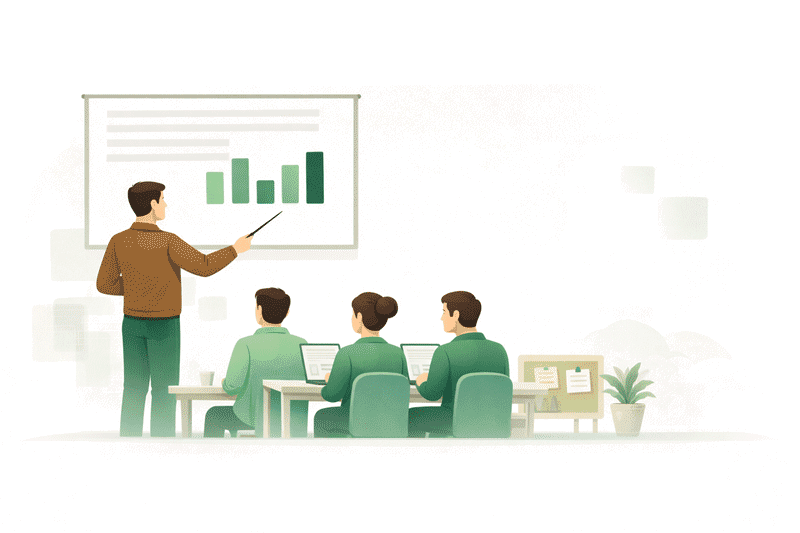 Sessió de formació en intel·ligència artificial